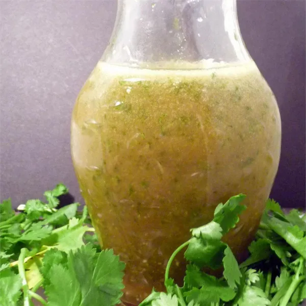 receta Vinaigrette à la coriandre et à la lime