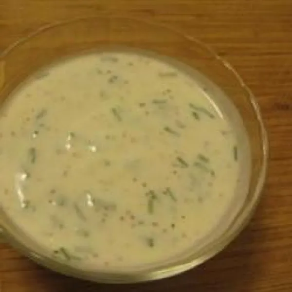 receta Aderezo De Ensalada De Yogur