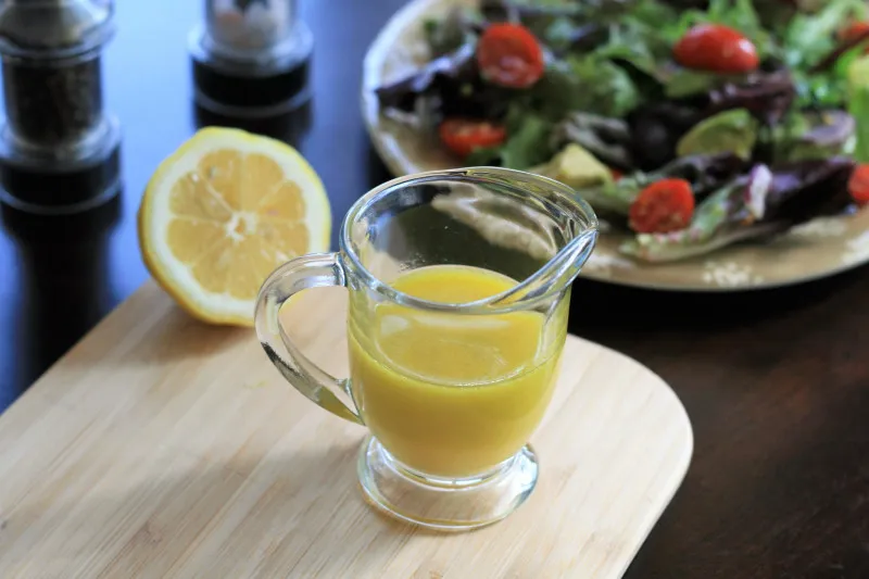 receta Vinaigrette au citron