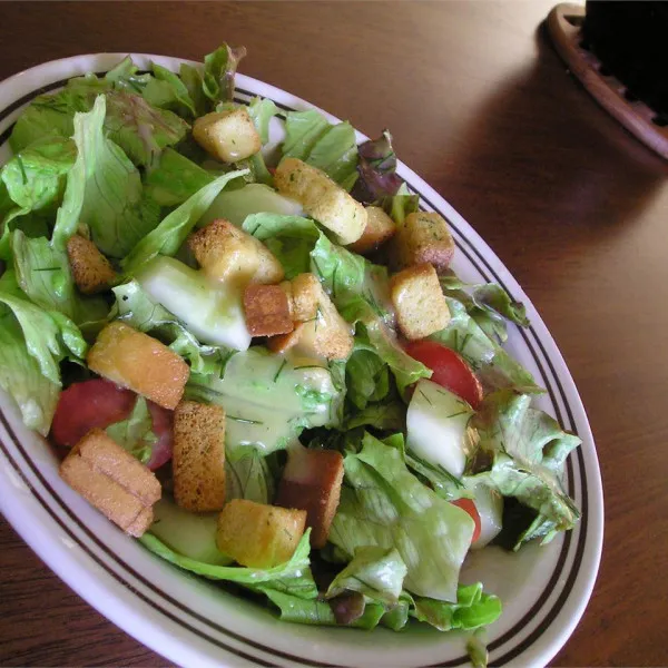 receta Vinaigrette à la moutarde et à l'aneth