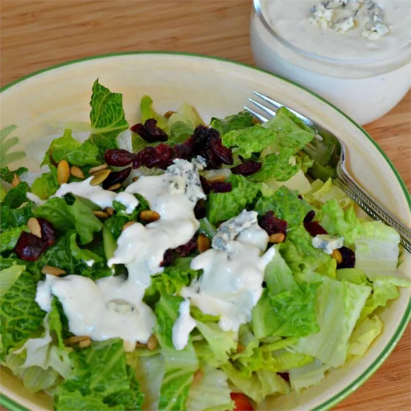 receta Vinaigrette au raifort et au fromage bleu