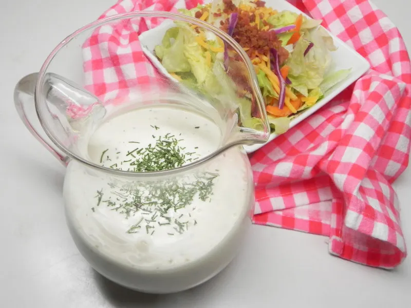 receta Vinaigrette ranch vÃ©gÃ©talienne