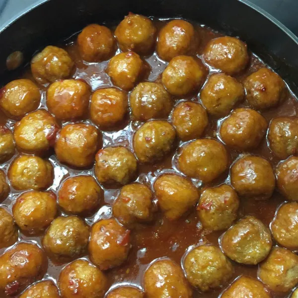 recetas Albóndigas Agridulces I