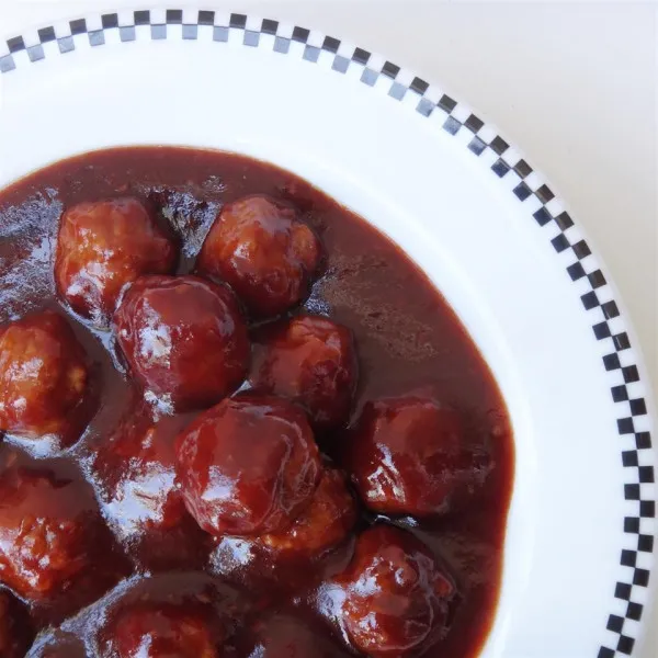 receta Albondigas De Barbecue