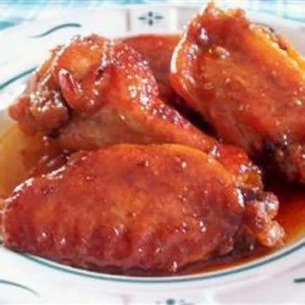 recetas Alitas De Pollo Dulces Y Pegajosas