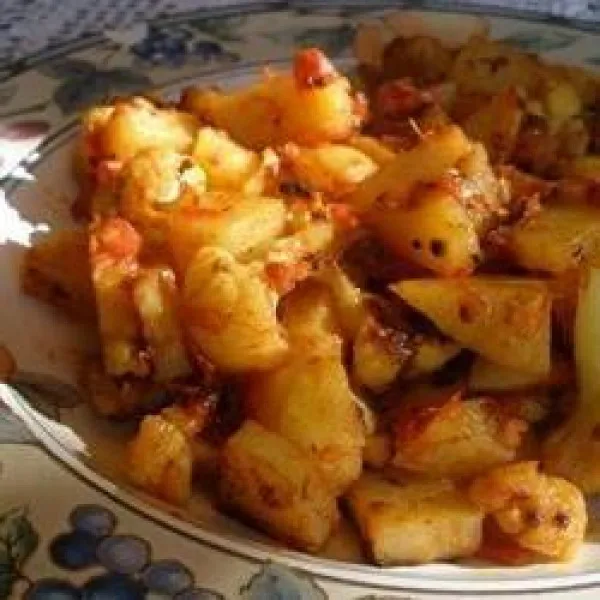 receta Aloo Gobi Ki Subzi (Pommes de terre & Chou-fleur)