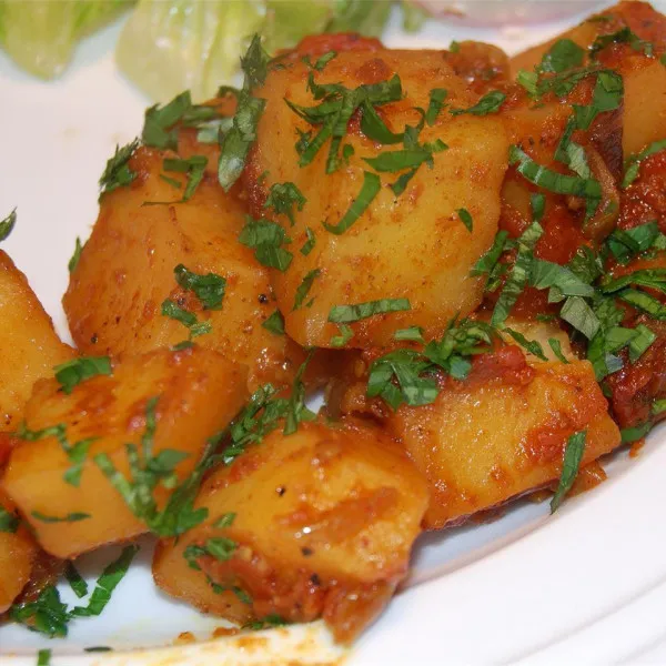 receta Aloo Phujia