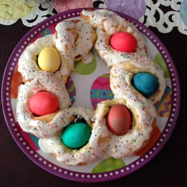 recetas Anillo De Pan De Pascua