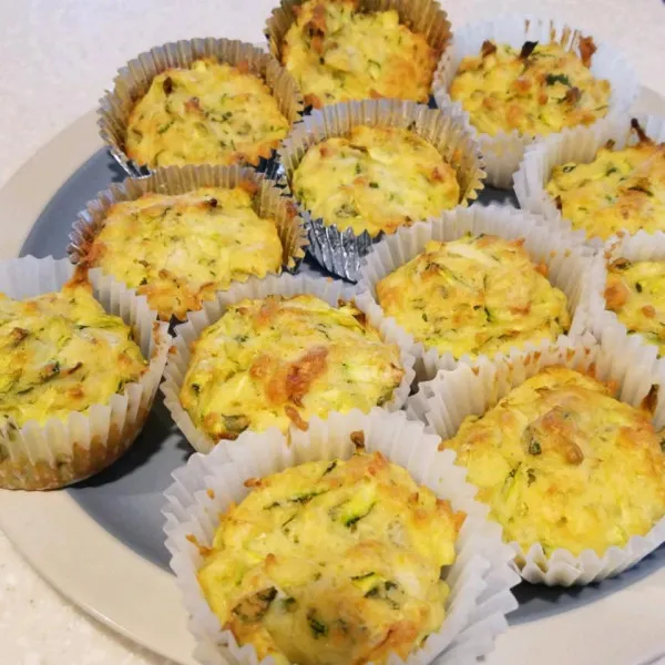 receta ApÃ©ritif au fromage de courgette Ã  l'ail