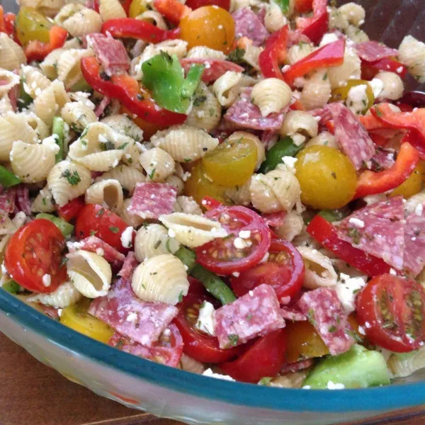 recettes Recettes de salade de pâtes aux tomates