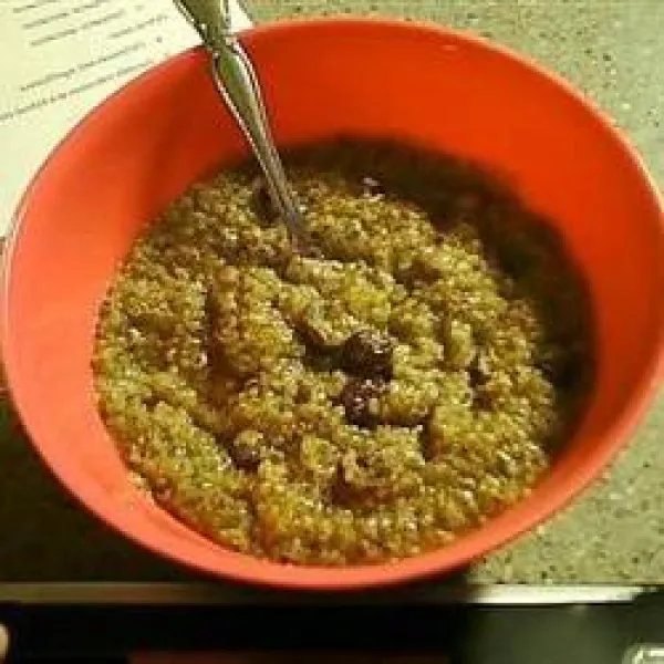 receta Canneberge et Chia Quinoa