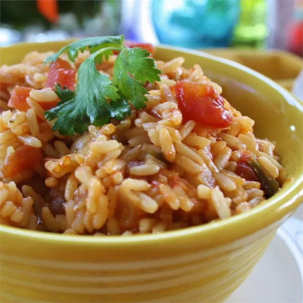 receta Linnie's Spanish Rice