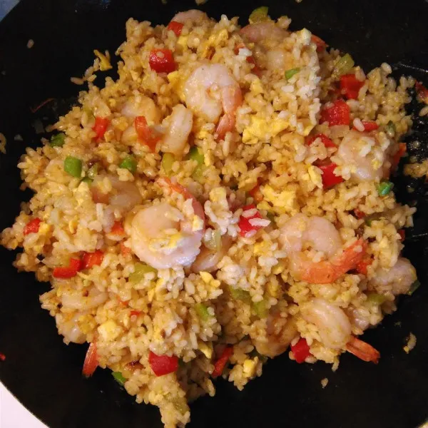 receta Shrimp Fried Rice I