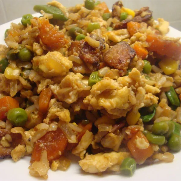 recetas Arroz Frito Rápido