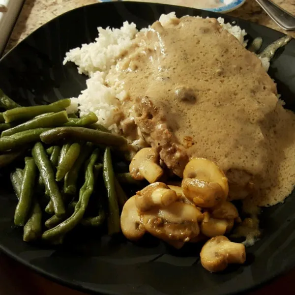 recetas Arroz Y Chuletas Rancheras Cremosas