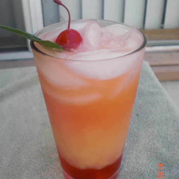 recette Virgin Sunset