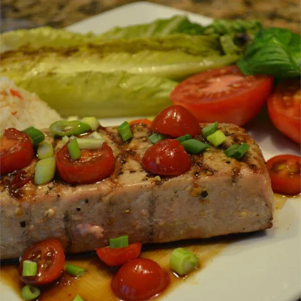 recetas Atún A La Parrilla Con Rábano Picante Fresco