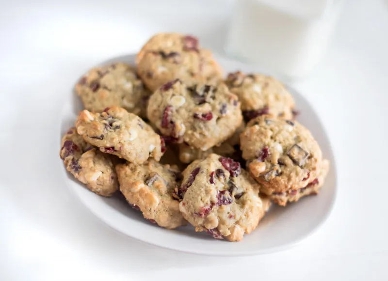 receta Avena Con Arándanos Y Chocolate