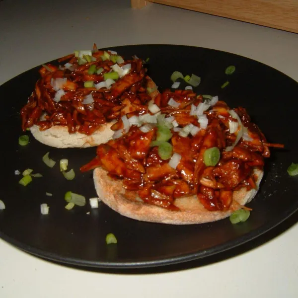 recetas Barbacoa Asiática De Pavo Sobre Tostadas De Cebolleta Con Sésamo