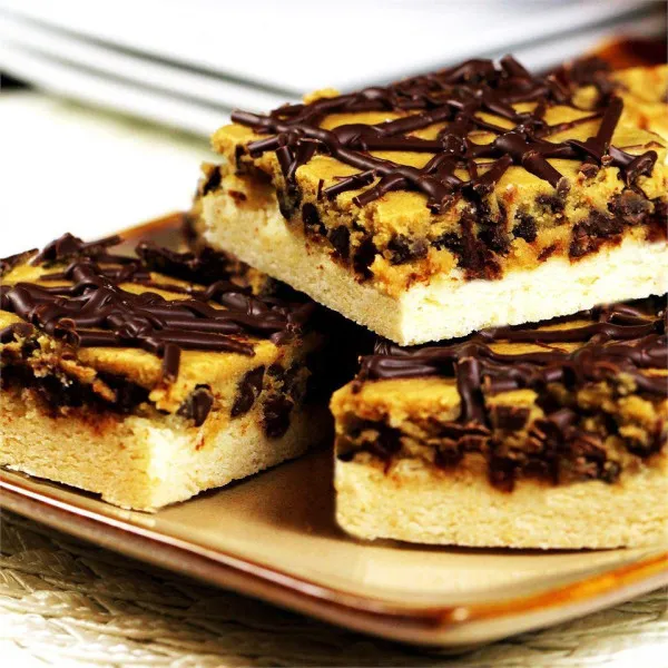 receta Moka Cheesecake Brownie Bars