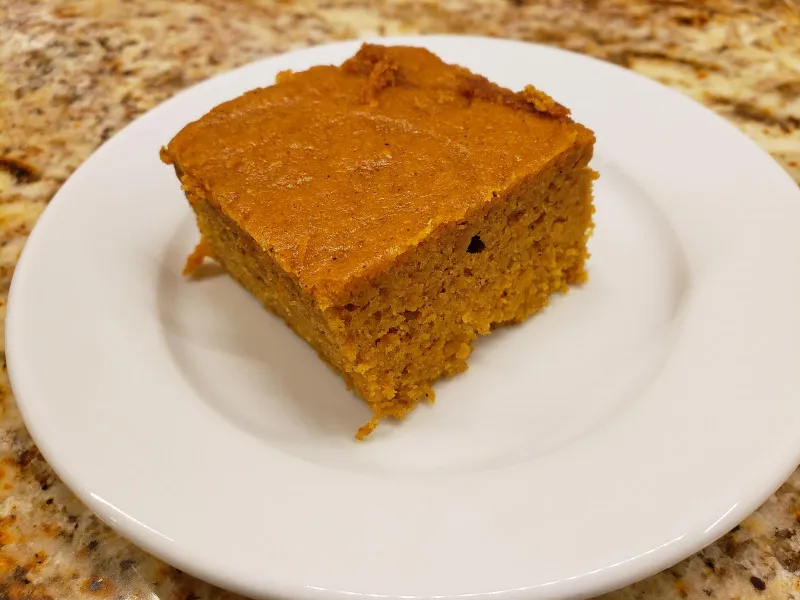 receta Easy Pumpkin Bars