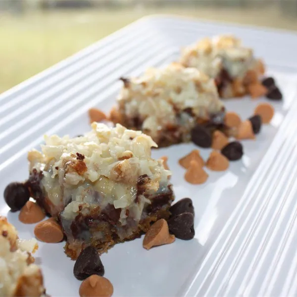 recetas Barras De Galletas Mágicas De Siete Capas