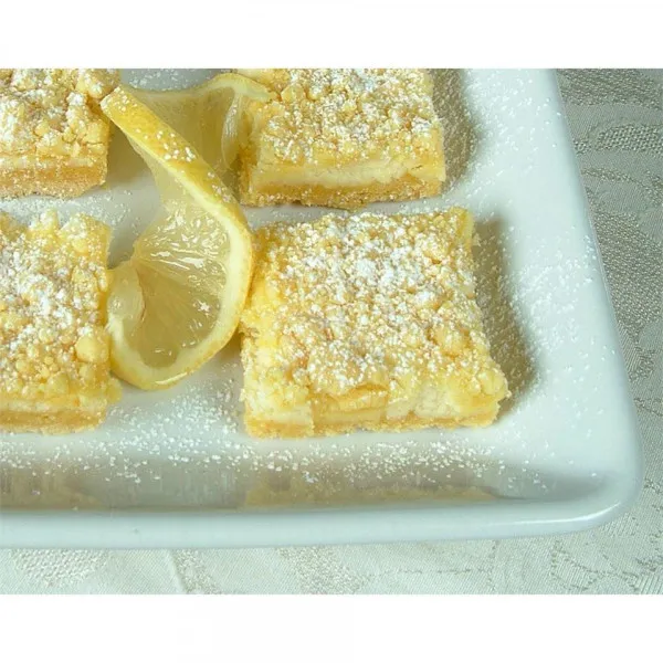 receta Barres au citron faciles