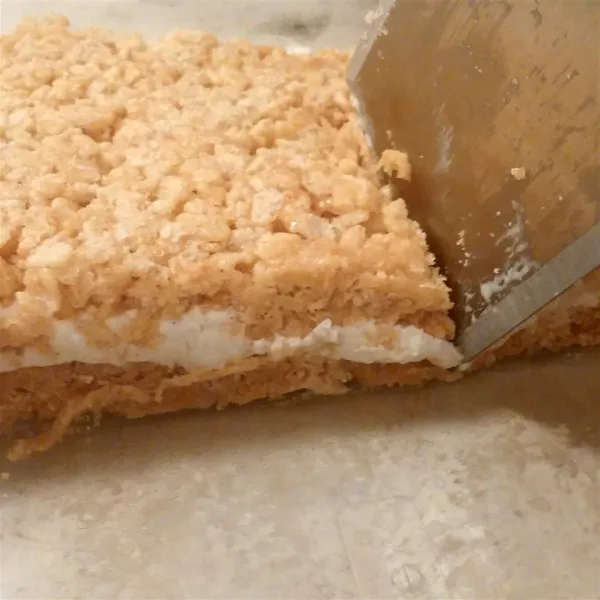 recetas Barras De Sándwich De Helado Crujiente De Arroz