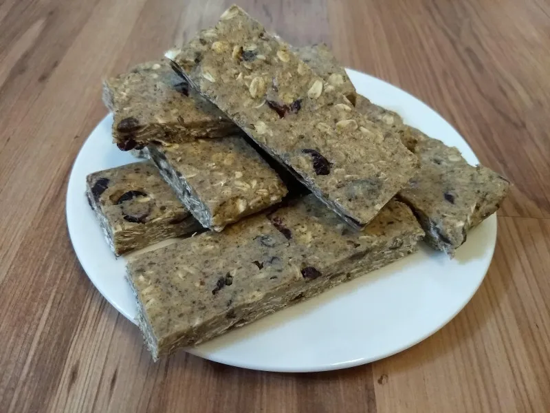 recepta No Bake Protein Bars