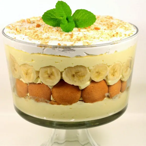 receta Base de pudding aux bananes sans cuisson