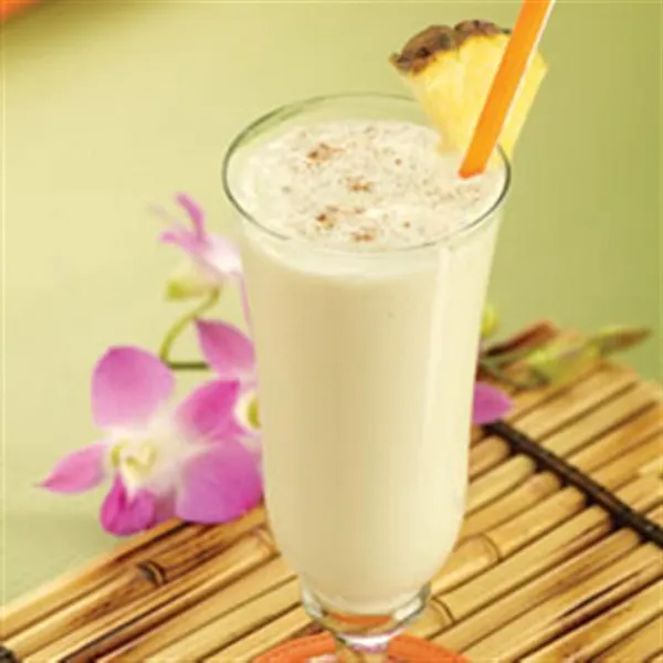 receta Batido Cremoso De Piña