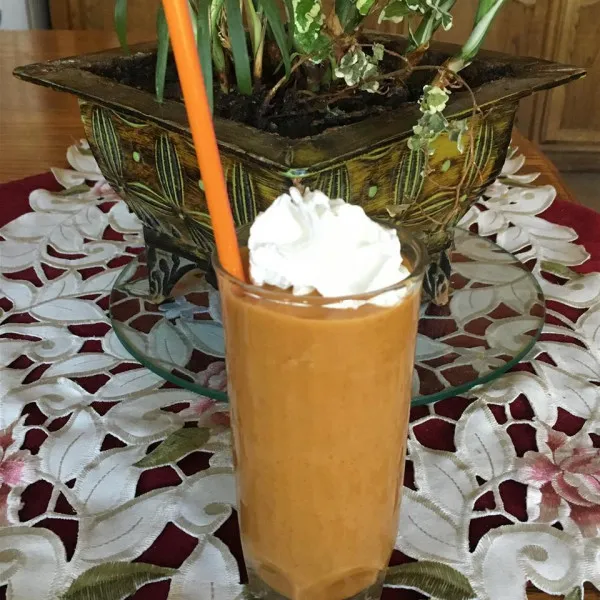 receta Smoothie à la citrouille sain