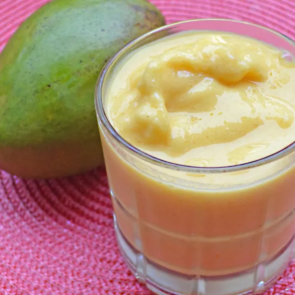 receta Smoothie à la mangue et à la cardamome sans sucre