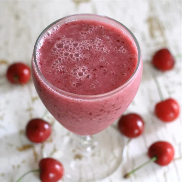 receta Smoothie cerise et noix de coco