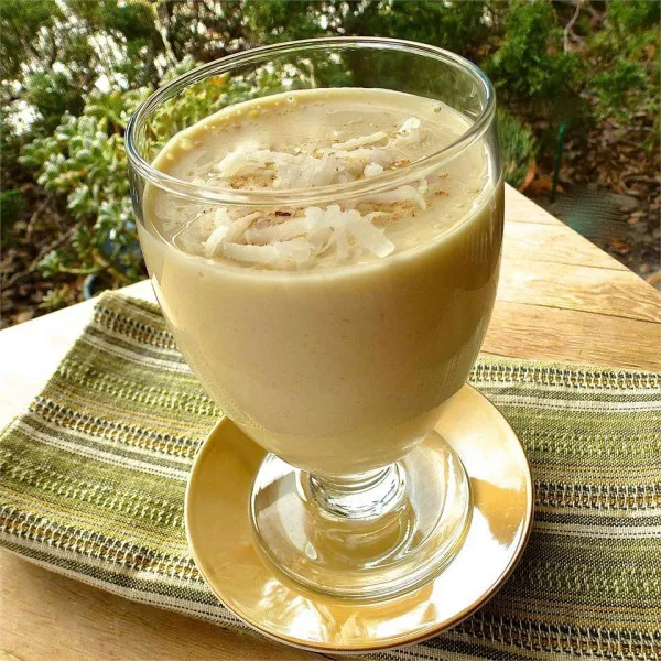 receta Smoothie à la banane et à la noix de coco