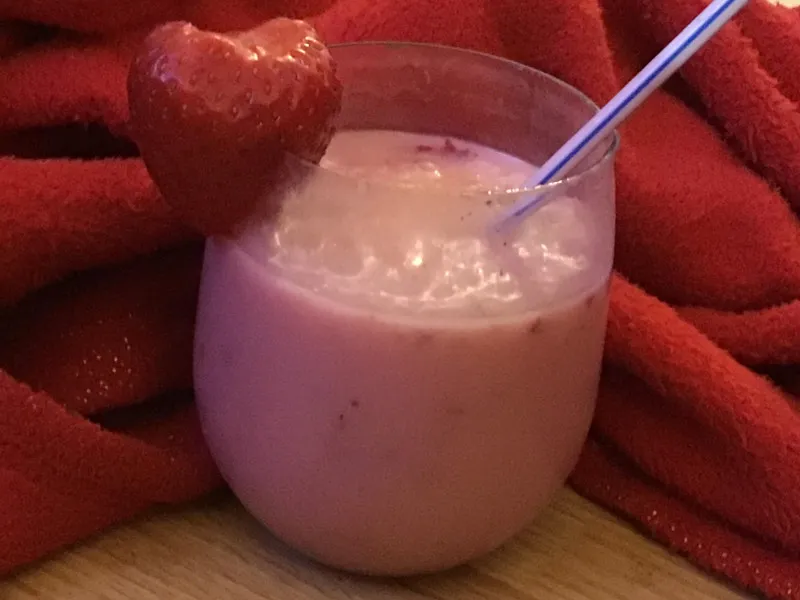 receta Smoothie aux fraises B&L