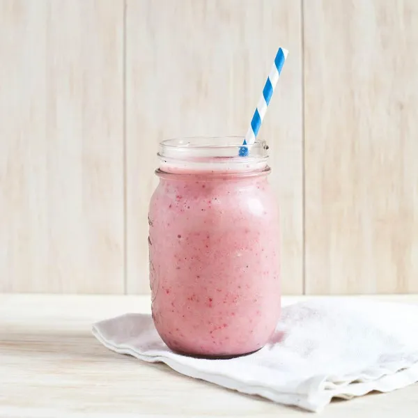 receta Milkshake aux fraises