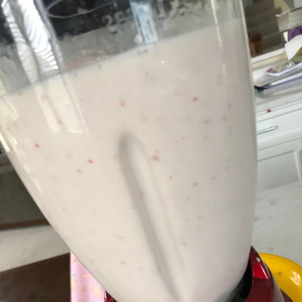 receta Smoothie Fraise Banane