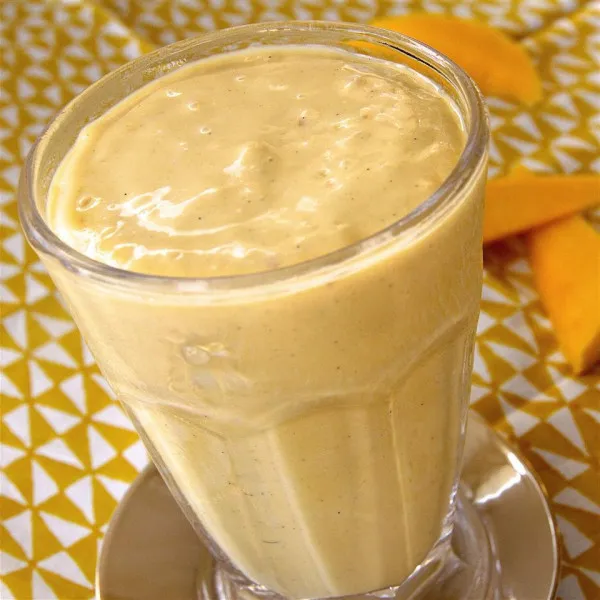 recetas Batido De Mantequilla De Maní Y Mango