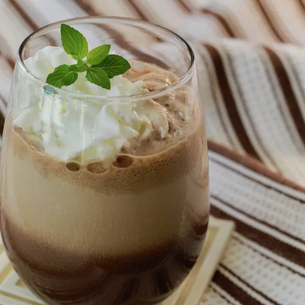 receta Batido De Moca De Chocolate Flaco