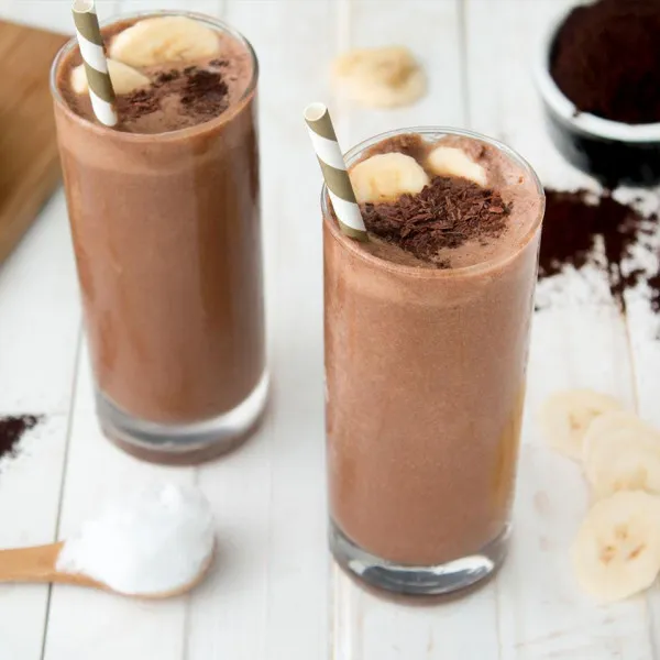 receta Batido De Moca Y Coco