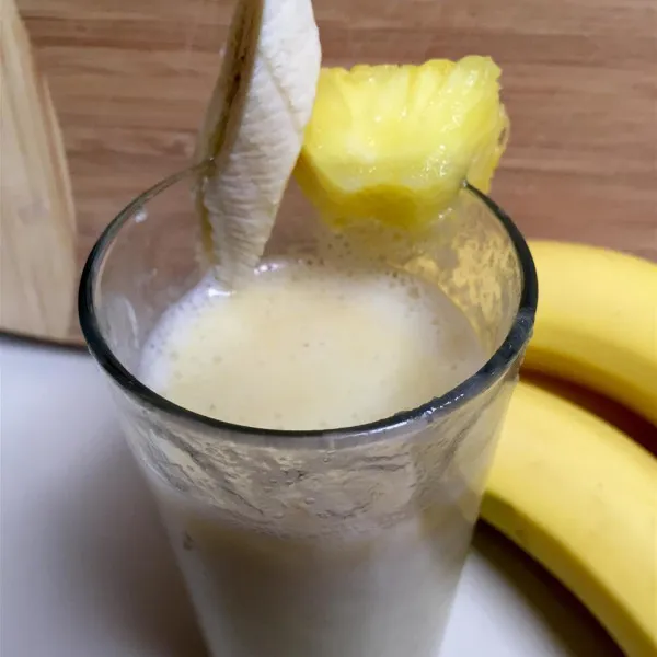 recetas Batido De Piña Colada (Vegano)