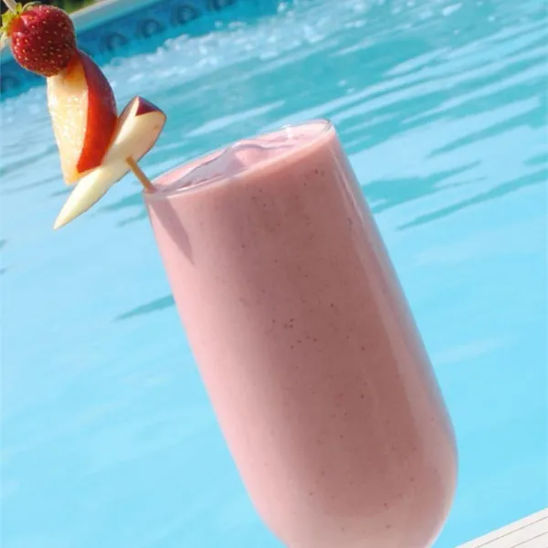 Przepis Banan Berry Smoothie