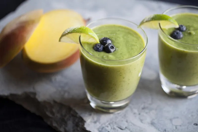 receta Batido Verde Flaco Feliz