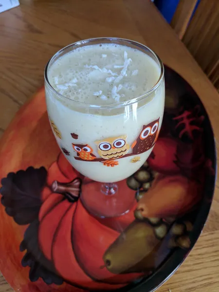 receta Banane et Boisson Pina Colada