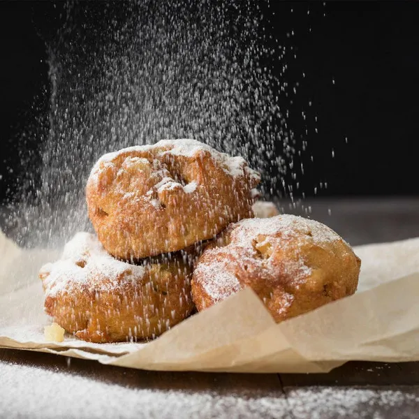 receta Beignets De Manzana Y Canela Con Salsa De Caramelo