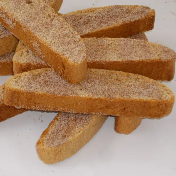 receta Biscotti De Canela Y Azúcar