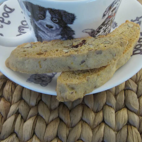 receta Biscotti De Naranja Y Arándanos