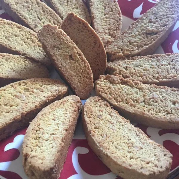 receta Biscotti à la noix de coco et aux noix