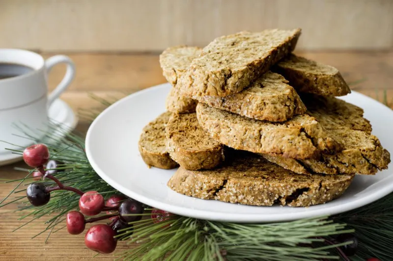 Przepis Stevia Gingerbread Biscotti In The Raw